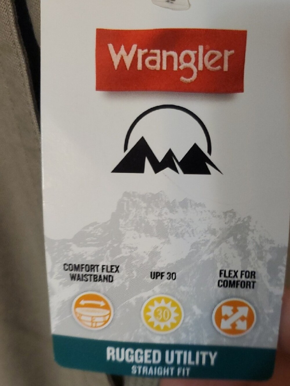 Wrangler Straight Fit Casual Khaki Utility Pants 38 X 32 - Picture 3 of 13